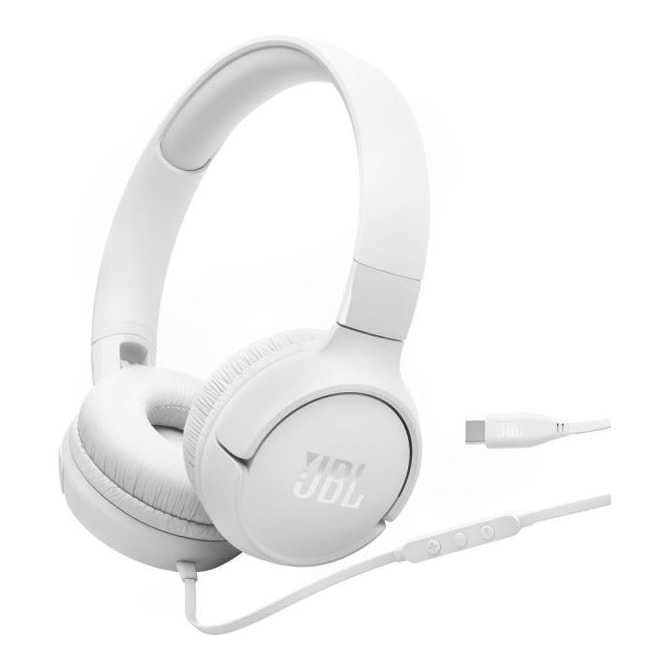 Fone de Ouvido JBL Tune 520C USB-C com Fio Microfone Embutido - Branco-10b4b969-b137-4689-9b68-b47c73114bd0
