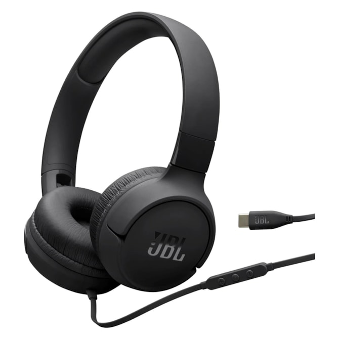Fone de Ouvido JBL Tune 520C USB-C com Fio Microfone Embutido - Preto-cf231c5c-b5c4-4834-b25a-345a7c06791e