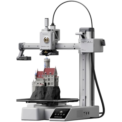 Impressora 3D Bambu Lab A1 Mini 500mm/s Wi-Fi - Branco