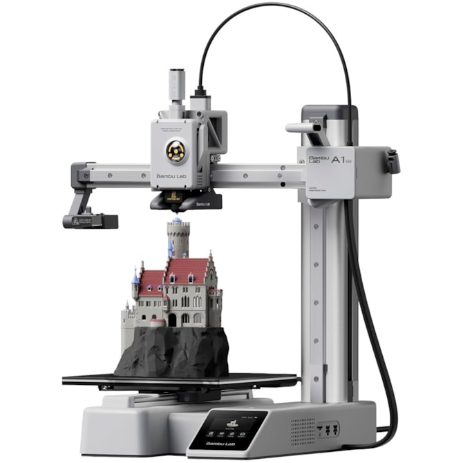 Impressora 3D Bambu Lab A1 Mini 500mm/s Wi-Fi - Branco-df42b15e-81b7-404c-9469-42f9cb4744f8