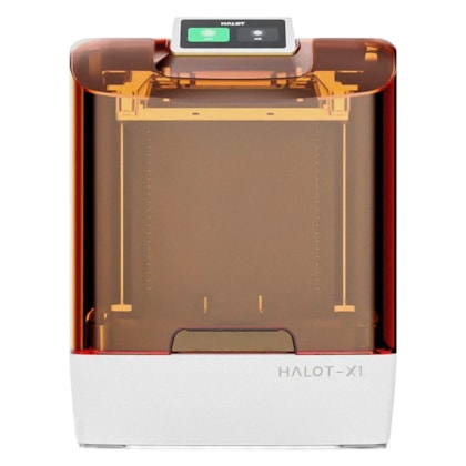 Impressora 3D Creality Halot-X1 Bivolt - Branco/Laranja