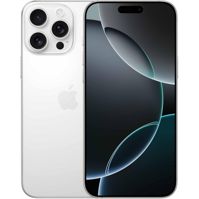 iPhone 16 Pro Max 256GB Vitrine - Tela Super Retina XDR 6.9 - Titânio Branco-56720308-0e4b-47a2-9504-af248c243b58