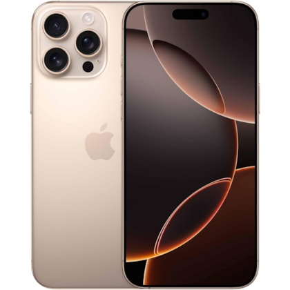 iPhone 16 Pro Max 256GB Vitrine - Tela Super Retina XDR 6.9 - Titânio Desert