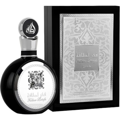 Lattafa Perfume Eau de Parfum Masculino 100mL FAKAMASC - Preto
