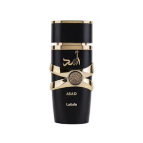 Lattafa Perfume Masculino Asad Eau de Parfum 100ml Oriental Amadeirado - Preto