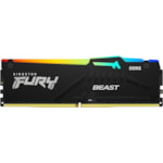 Memória RAM Kingston Fury Beast RGB 16GB DDR5 5600MHz CL40 KF556C40BBA-16-52755c87-d05d-49a6-be92-b793ced3f709