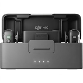 Microfone DJI Mic 2 (2 TX + 1 RX + Charging Case)