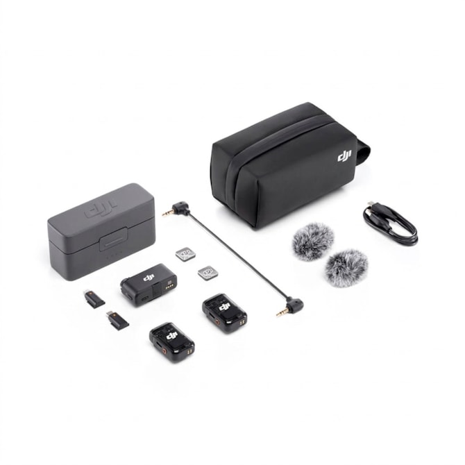 Microfone DJI Mic 2 (2 TX + 1 RX + Charging Case)-5fffc775-659e-449c-9eae-1e0b86fb8f8a