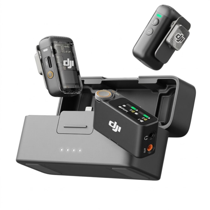 Microfone DJI Mic 2 (2 TX + 1 RX + Charging Case)-be9acd1d-63c1-4506-8cbf-77ff7c14d24f