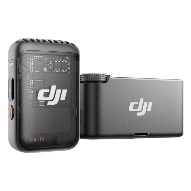 Microfone DJI Mic 2 Transmitter  Sem Fio 8GB 32-bit Float Bluetooth - Preto-ce5d8d09-50b7-4f8f-82d5-113b5dd64214