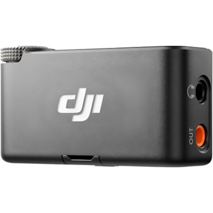 Microfone Sem Fio Dji Mic 2 (1 TX+1RX) - USB-C/Lightning - Bluetooth - Preto
