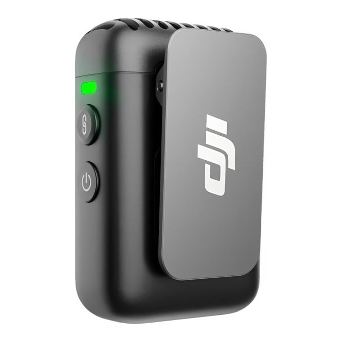 Microfone Sem Fio Dji Mic 2 (1 TX+1RX) - USB-C/Lightning - Bluetooth - Preto-61a1c1dc-39bc-4151-9b17-fd8695760093