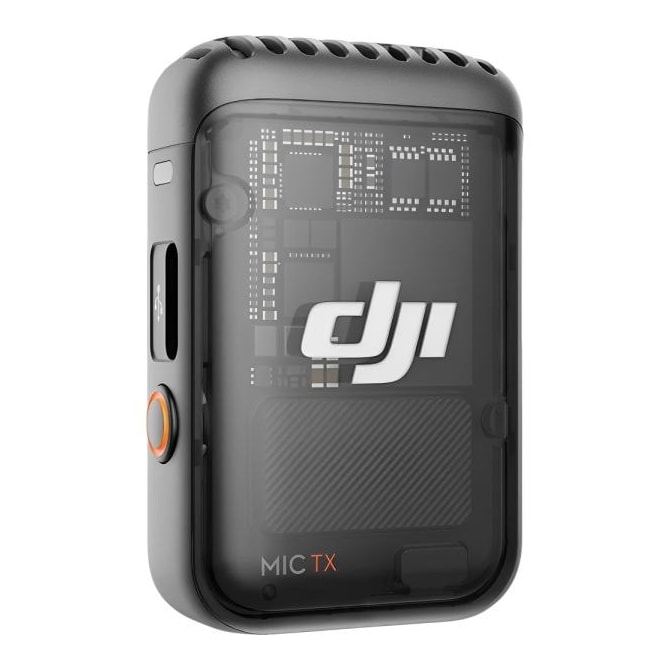Microfone Sem Fio Dji Mic 2 (1 TX+1RX) - USB-C/Lightning - Bluetooth - Preto-ca512cc2-423c-4603-ac1a-8897f134d4cd