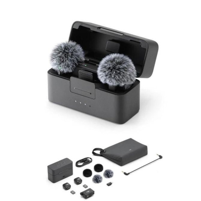 Microfone Wireless Dji Mic Mini (2TX+1RX+Charge)-48fa5a7d-09fe-4dfa-9f5d-5e281c93c191
