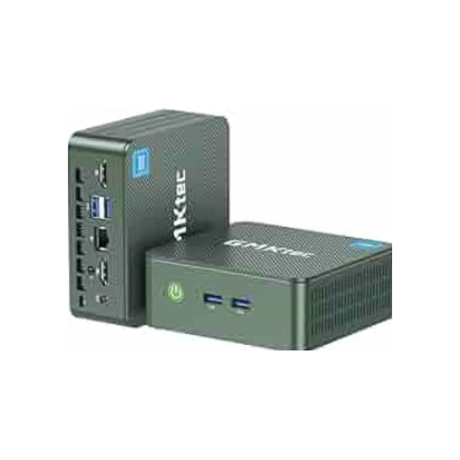 Mini PC GMKtec Nucbox G3 Plus Intel N150 3.6GHz SSD 512GB/8GB Ram com Windows 11 - Preto
