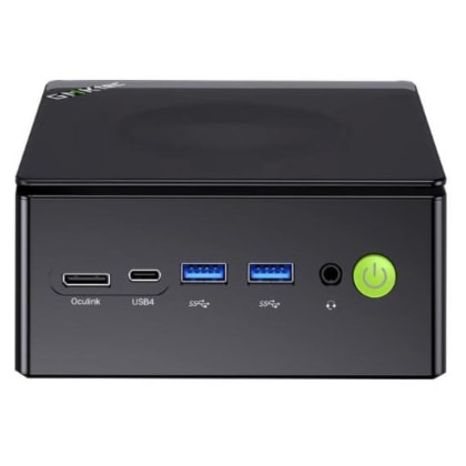 Mini PC GMKtec Nucbox K11 AMD Ryzen 9 4.0GHz SSD 1TB/32GB Ram com Windows 11 - Preto