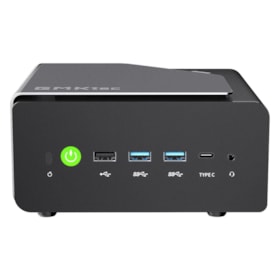 Mini PC GMKtec NucBox K12 AMD Ryzen 7 H 255 32GB DDR5 1TB SSD W11 Pro - Preto