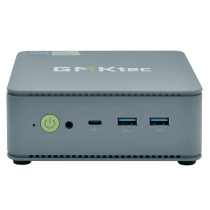 Mini PC GMKtec Nucbox K6 AMD Ryzen 7 3.8GHz SSD 1TB/16GB Ram com Windows 11 - Cinza