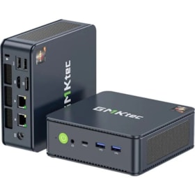 Mini PC GMKtec NucBox M5 Plus AMD Ryzen 7 16GB 512GB SSD Windows 11 Pro - Preto