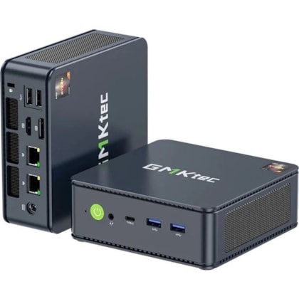 Mini PC GMKtec NucBox M5 Plus AMD Ryzen 7 16GB 512GB SSD Windows 11 Pro  - Preto