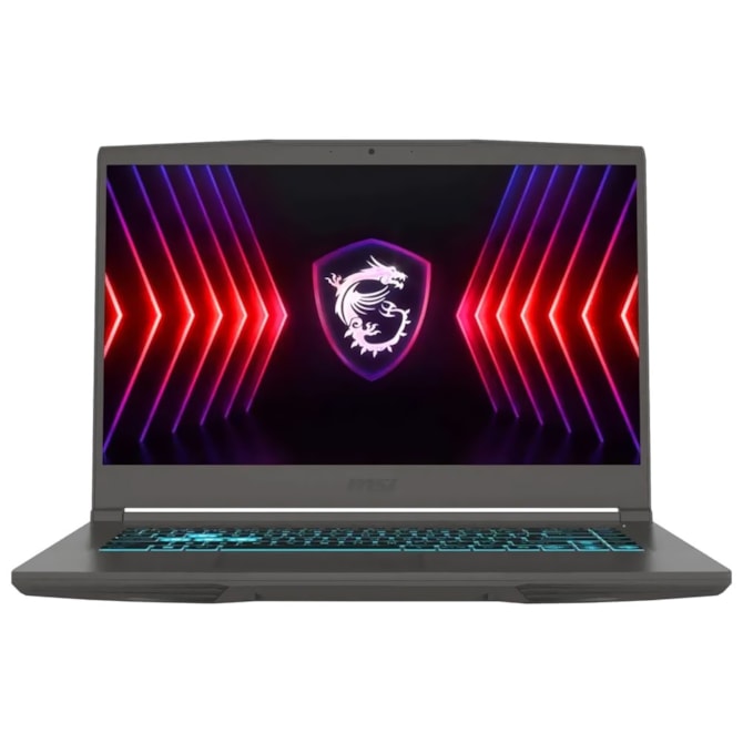 Notebook Gamer MSI Thin 15 B13VE-2678US Intel Core i7 13620H Tela Full HD 15.6