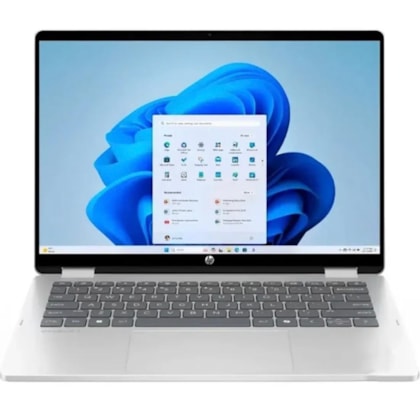 Notebook HP Omnibook 5 Flip 2 em 1 i7 Touch 16GB 512GB SSD 14” FP0023DX - Prata