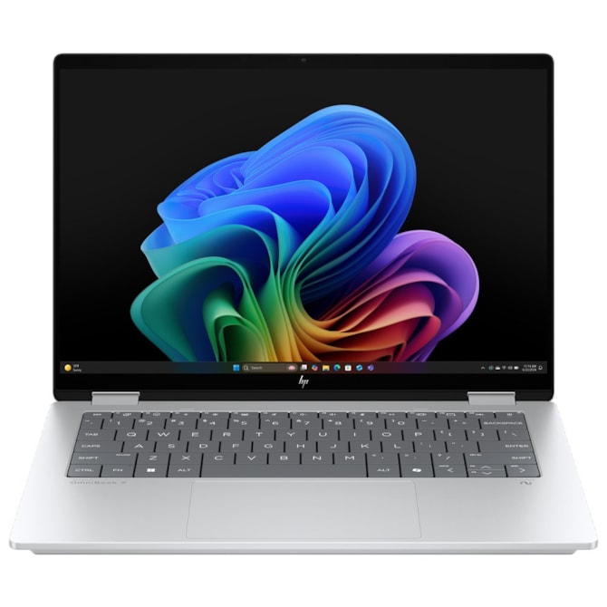 Notebook HP Omnibook X Flip AI 14-FK0033DX AMD Ryzen AI 7 350 Tela Touch 2K 14.0