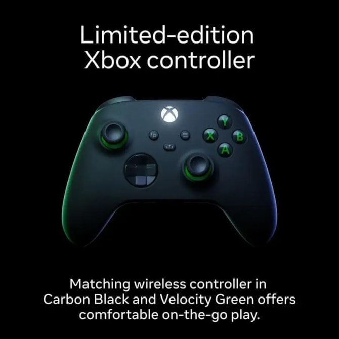 Óculos de Realidade Virtual Meta Quest 3S Xbox Edition 128GB com Wi-Fi - Preto/Verde-c7b60c53-8ded-4655-a956-5734b9093a12