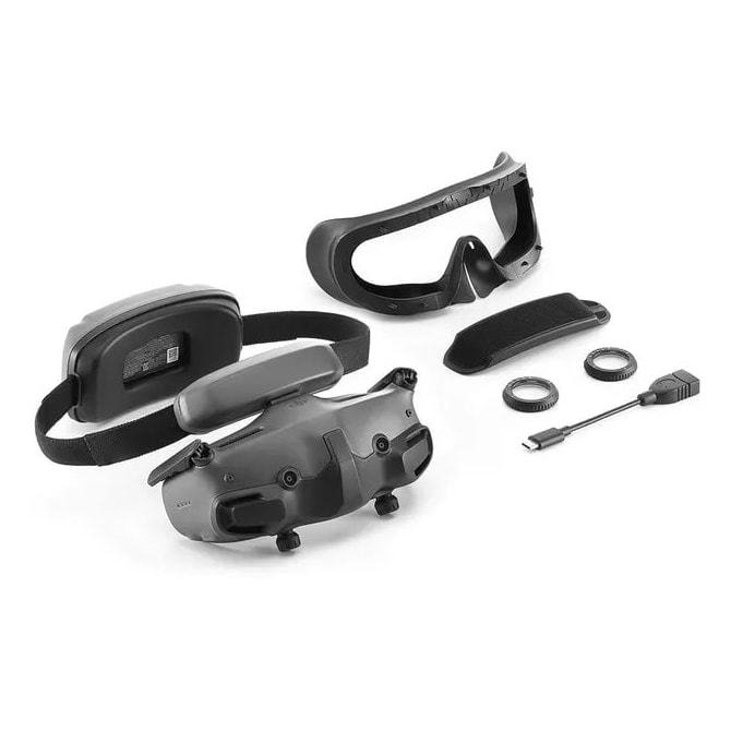 Óculos DJI FPV Goggles 3 Micro-OLED 1080p 100Hz - Preto-e06d4634-638c-4ed4-add5-2a03a1cadb1a