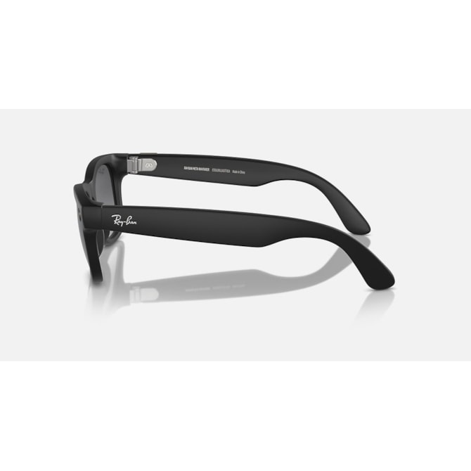 Óculos Inteligentes Ray-Ban Meta Wayfarer Preto Fosco, Câmera 12MP, 32GB - Lentes Grafite RW4006-1783334f-e2be-4d95-ac8e-0338fa57f8b4