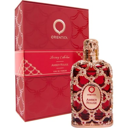 Orientica Amber Rouge Eau de Parfum Unissex 80ml - Vermelho