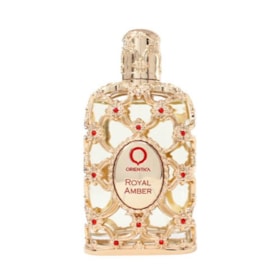 Orientica Perfume Royal Amber Eau de Parfum Unissex 150ml Família Âmbar Baunilha MKP005007001480 - Dourado