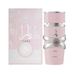 Perfume Árabe Lattafa Feminino Eau de Parfum 100ml Âmbar Baunilha Yara - Rosa-9d6fb61d-7282-46a6-a52a-90c47f10aa3c