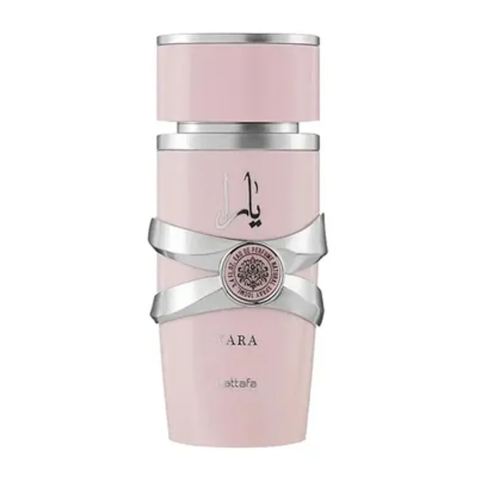 Perfume Árabe Lattafa Feminino Eau de Parfum 100ml Âmbar Baunilha Yara - Rosa-e862096b-e5c4-4c74-af12-f9c92067f221
