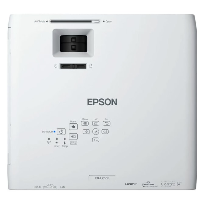 Projetor Laser Epson PowerLite EB-L260F 3LCD 4600 Lúmens Full HD - Branco-c297554a-4dfe-4a57-828f-65e27934e14a