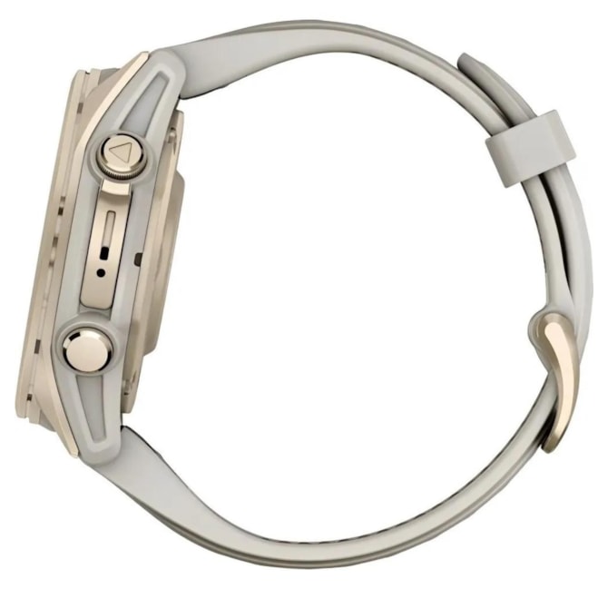 Relógio Garmin Fenix 8 43MM Sapphire GPS Amoled 010-02903-10 - Soft Gold/Beige-400502d7-8388-4bf7-ab3d-d52daf0185e9