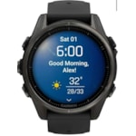Relógio Garmin Fenix 8 43MM Sapphire GPS Amoled 010-02903-20 - Carbon Gray/Titanium Black-7b2923e6-2544-49d7-a5f2-f16573772b20