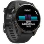 Relógio Garmin Fenix 8 43MM Sapphire GPS Amoled 010-02903-20 - Carbon Gray/Titanium Black-4cd6464f-de2c-49c8-8586-db00c06859c1