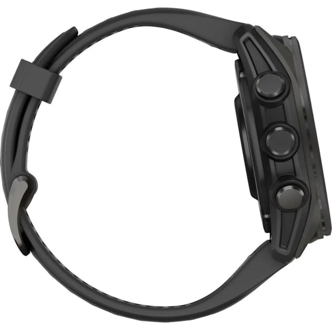 Relógio Garmin Fenix 8 43MM Sapphire GPS Amoled 010-02903-20 - Carbon Gray/Titanium Black-febd7b7c-bb6f-4009-ba42-b17e33d67967