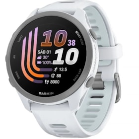 Relógio Garmin Forerunner 170 Music 43MM GPS AMOLED 1.2'' 010-03920-11 - Branco