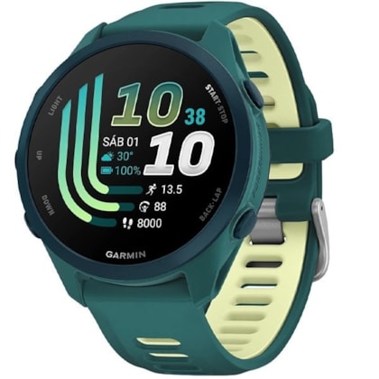 Relógio Garmin Forerunner 170 Music 43MM GPS AMOLED 1.2'' 010-03920-12 - Verde