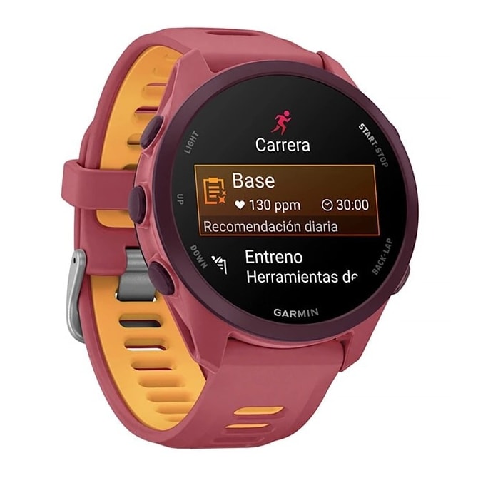 Relógio Garmin Forerunner 170 Music 43MM GPS AMOLED 1.2'' 010-03920-13 - Rosa/Amarelo-1b2a38a3-0805-4815-b0fb-3226f5a2b9dc
