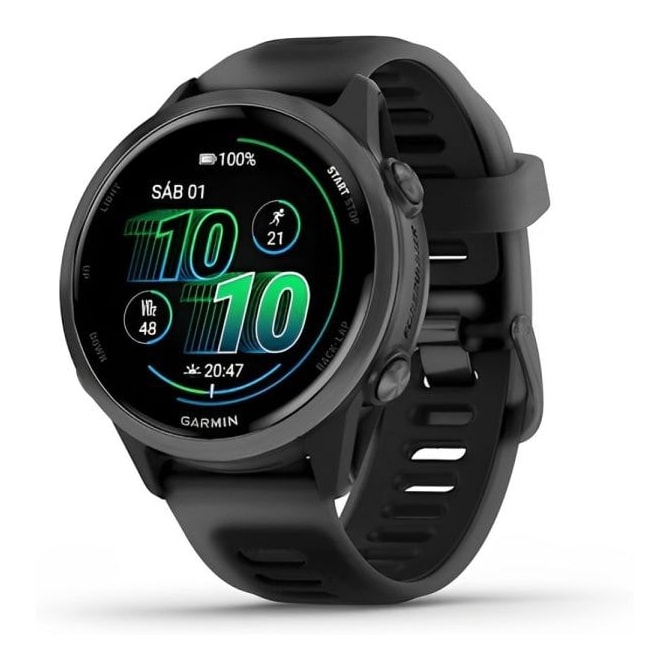 Relógio Garmin Forerunner 570 AMOLED 42mm 010-02970-01 - Preto ( Outlet )-55f6ea95-9270-41d7-a1ba-0dc5f04e95d3