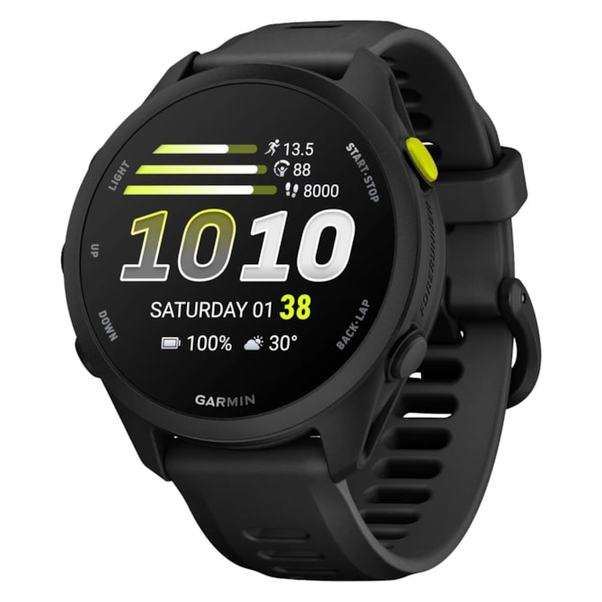 Relógio Garmin Forerunner 70 43MM GPS AMOLED 1.2'' 010-04307-00 - Preto-95d2d9b4-bb60-4a71-ad75-b3f340545728