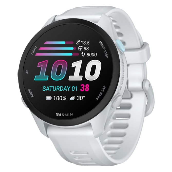 Relógio Garmin Forerunner 70 43MM GPS AMOLED 1.2'' 010-04307-01 - Branco-e219f274-84ca-4a8a-83c4-f101f2e31358