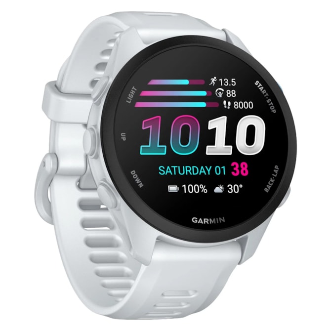 Relógio Garmin Forerunner 70 43MM GPS AMOLED 1.2'' 010-04307-01 - Branco-9a5ec854-e910-4d1e-9243-917a937d25e5