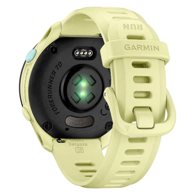 Relógio Garmin Forerunner 70 43MM GPS AMOLED 1.2'' 010-04307-02 - Verde Claro-03010545-1843-47ce-8840-cbfe9498fac4