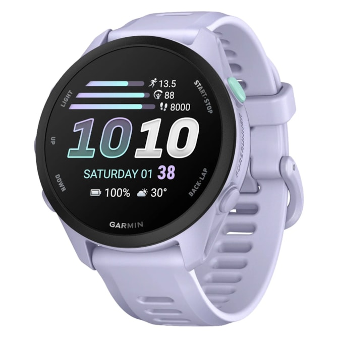Relógio Garmin Forerunner 70 43MM GPS AMOLED 1.2'' 010-04307-03 - Lavanda-b41d126f-6351-4181-9915-a6907bc2f585