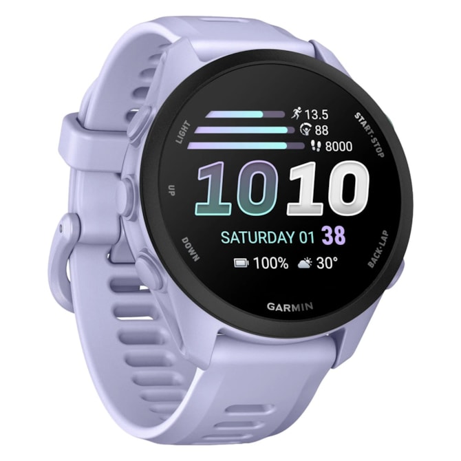 Relógio Garmin Forerunner 70 43MM GPS AMOLED 1.2'' 010-04307-03 - Lavanda-70bac793-9f8f-4bbb-91fb-8093885689c3