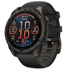 Relógio Smartwatch Garmin Fênix 8 47MM AMOLED Sapphire 010-02904 -  Preto
